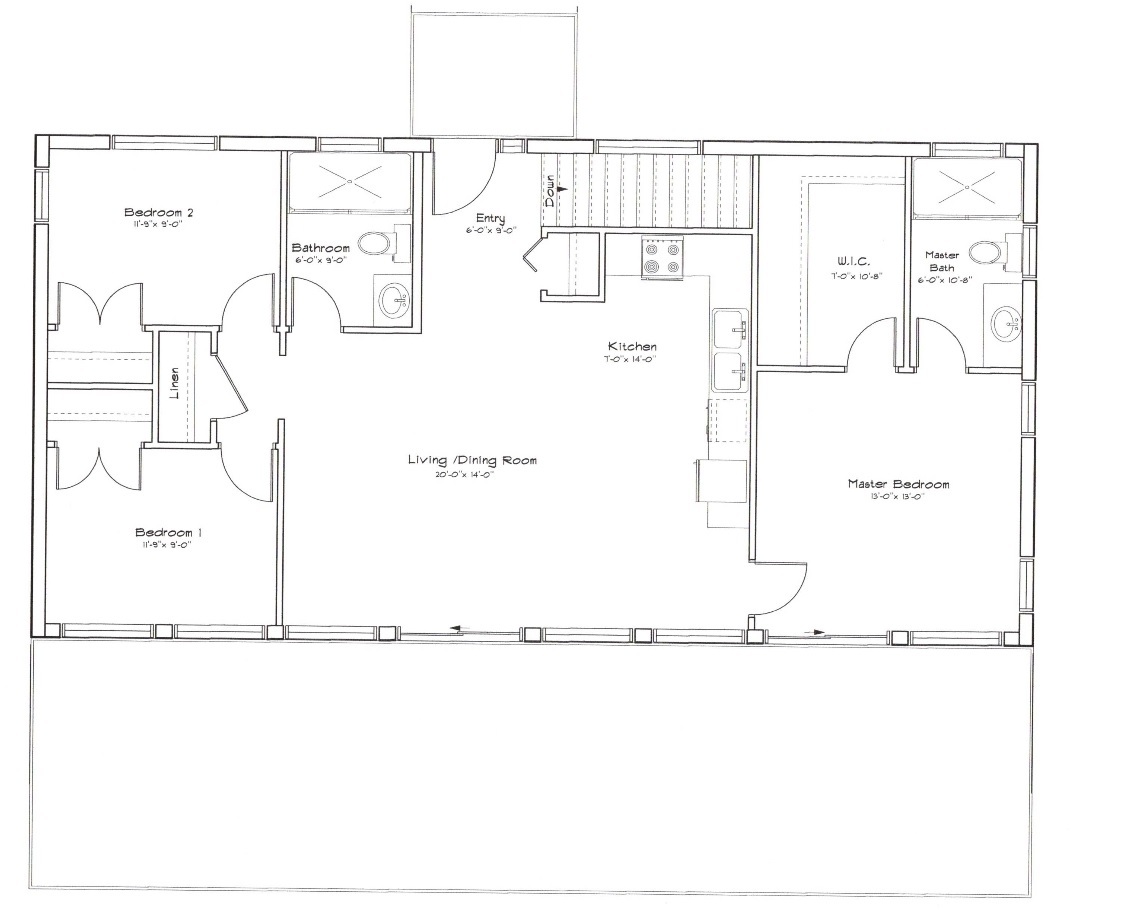 Hillside Floor Plan