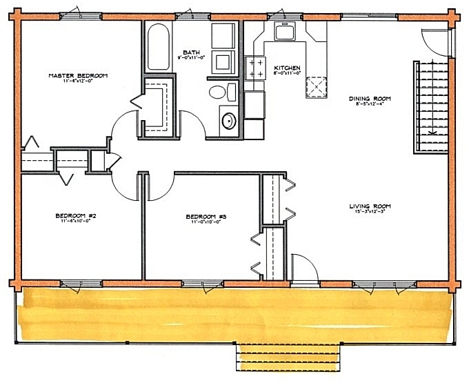 Outdoors' Man Floor Plan