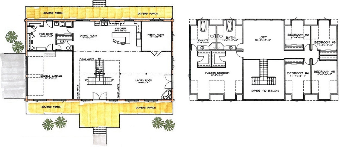 Papa Bear Floor Plan